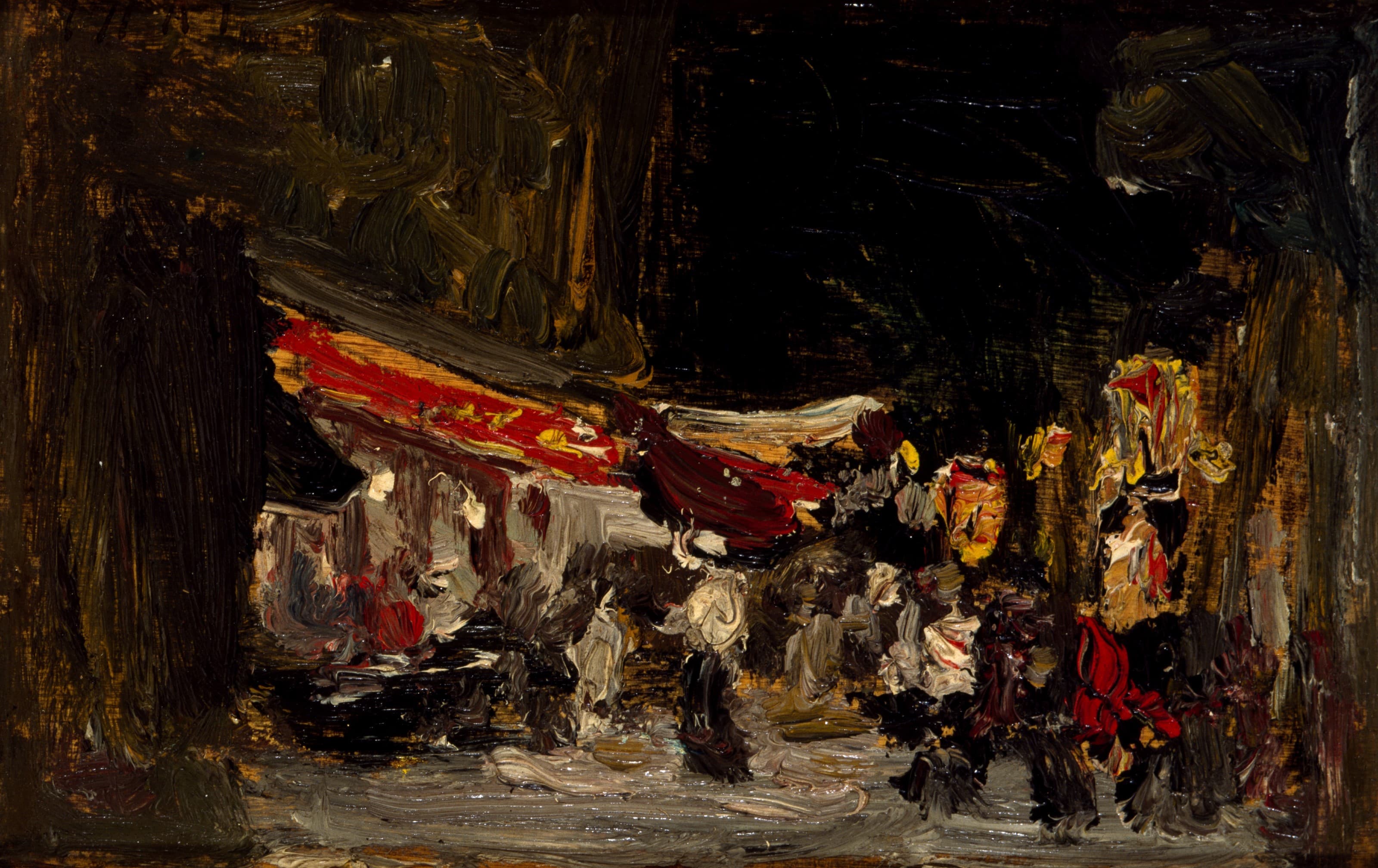 Night on Boardwalk by Robert Henri